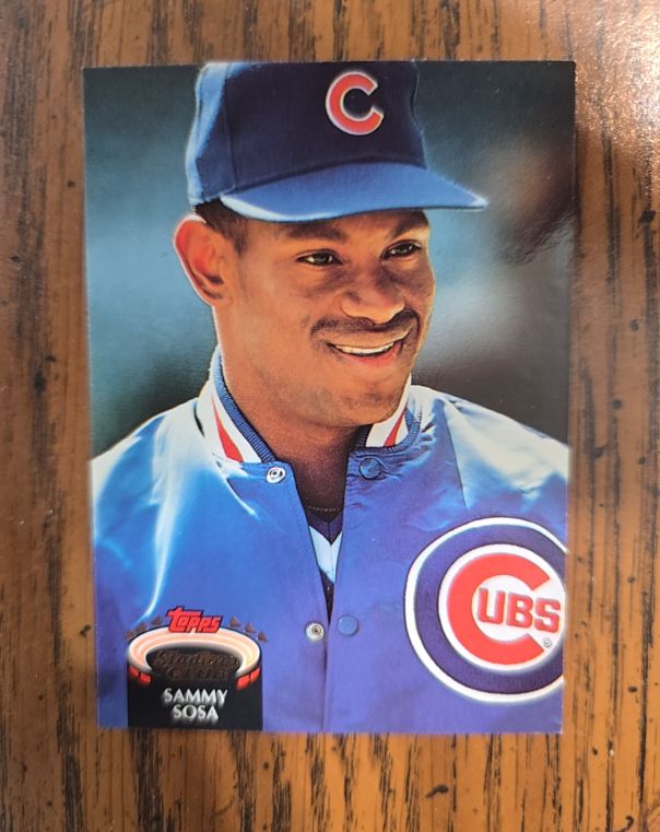 1992 Topps Stadium Club #628 Sammy Sosa — front