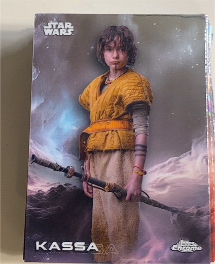 2025 Topps Chrome Star Wars #69 Kassa — front
