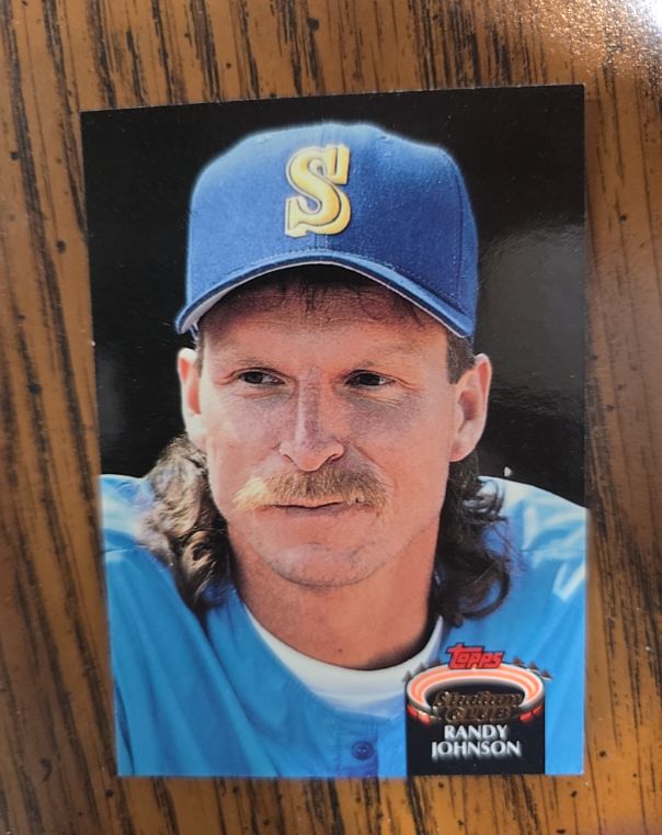 1992 Topps Stadium Club #720 Randy Johnson — front