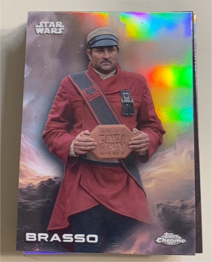 2025 Topps Chrome Star Wars #109 Brasso — front