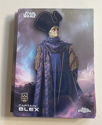 2025 Topps Chrome Star Wars #15 Captain Blex — front