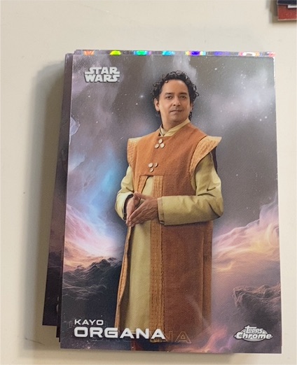 2025 Topps Chrome Star Wars #127 Kayo Organa — front