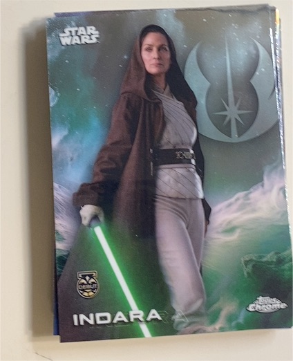 2025 Topps Chrome Star Wars #61 Indara — front