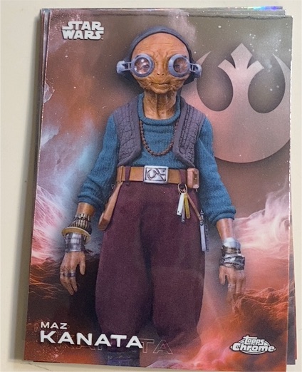2025 Topps Chrome Star Wars #90 Maz Kanata — front