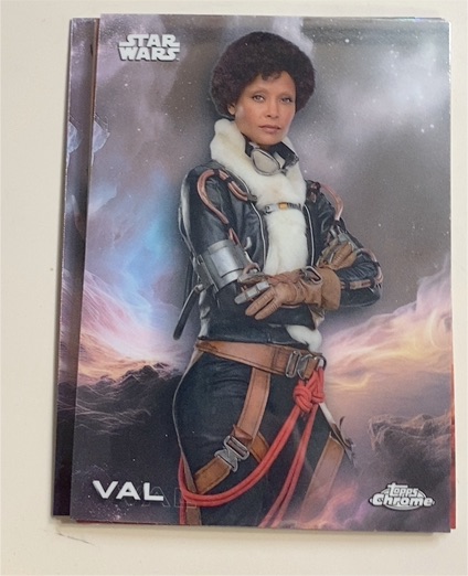 2025 Topps Chrome Star Wars #187 Val — front