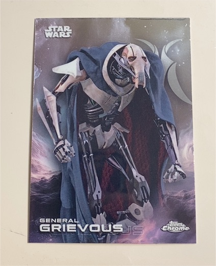 2025 Topps Chrome Star Wars #49 General Grievous — front