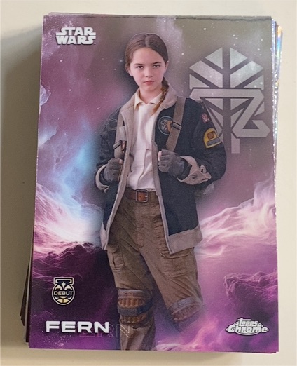 2025 Topps Chrome Star Wars #42 Fern — front