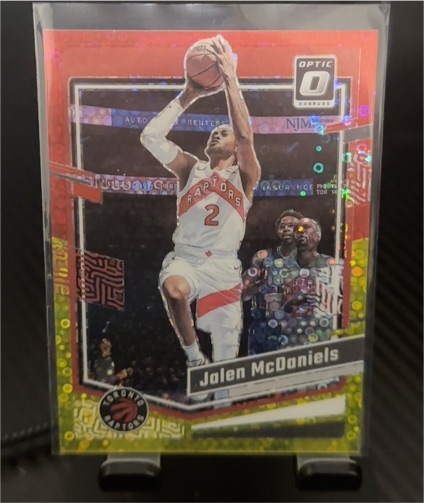 2023-24 Donruss Optic #79 Jalen McDaniels — front