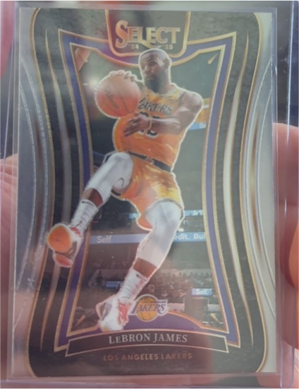 2024-25 Panini Select #310 LeBron James Mezzanine — front