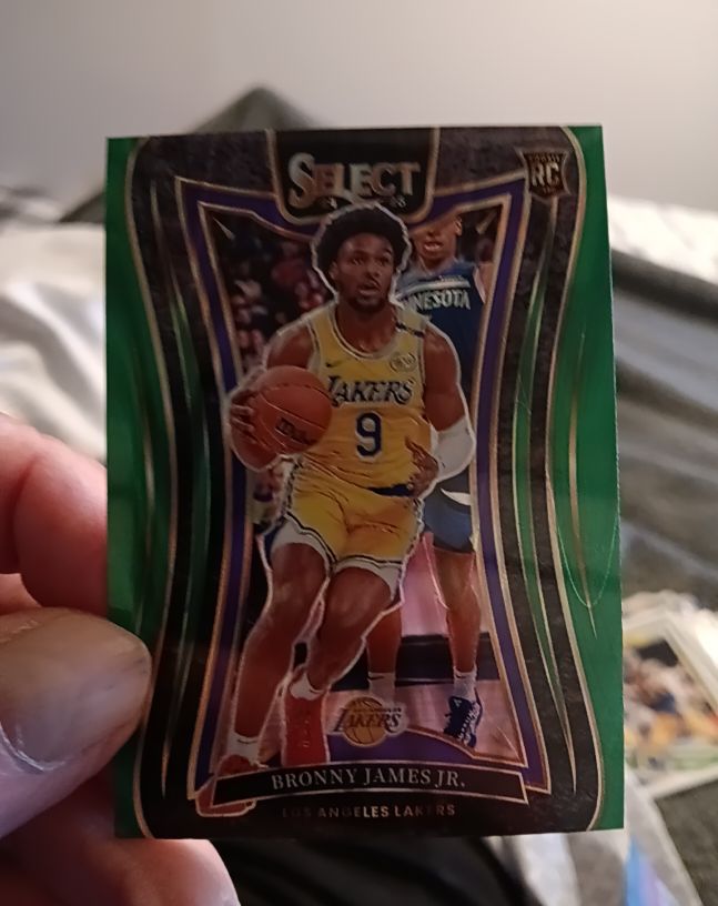 2024-25 Panini Select #369 Bronny James Jr. — front