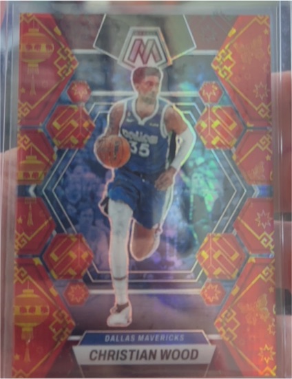 2022-23 Panini Mosaic #125 Christian Wood — front