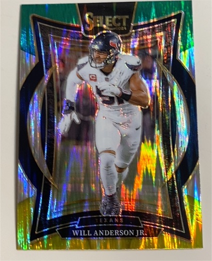 2024 Panini Select #100 Will Anderson Jr — front
