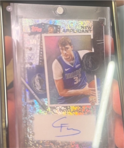 2025-26 Topps Basketball New Applicant #Cooper Flagg — front