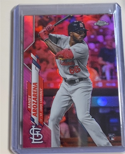 2020 Topps Chrome #49 Randy Arozarena — front