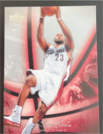 2006-07 Upper Deck Sweet Shot #15 LeBron James — front