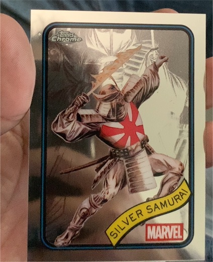 2025 Topps Chrome Marvel #59 Silver Samurai — front