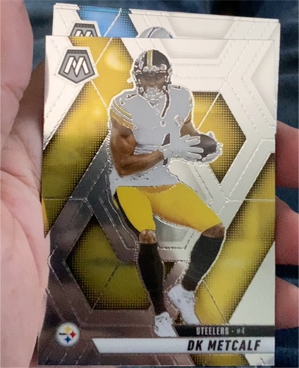 2022 Panini Mosaic #4 DK Metcalf — front