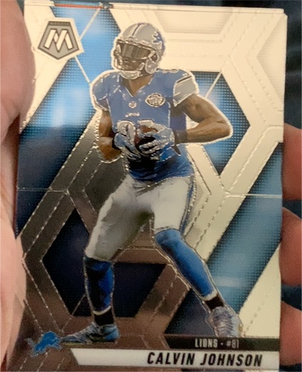 2025 Panini Mosaic #90 Calvin Johnson — front