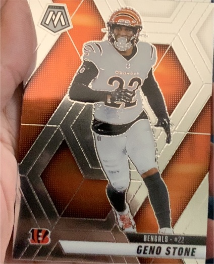 2025 Panini Mosaic #22 Geno Stone — front
