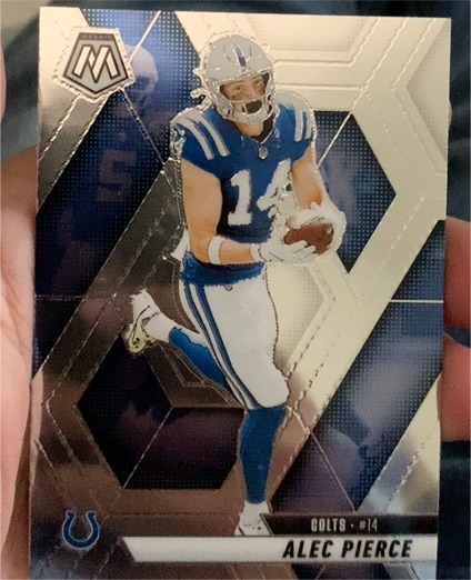 2025 Panini Mosaic #14 Alec Pierce — front