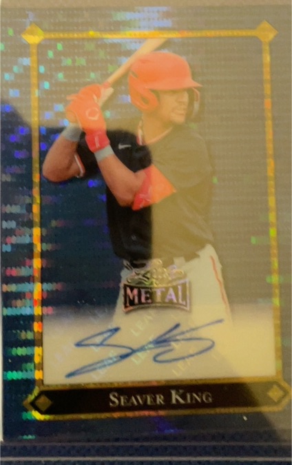 2025 Leaf Metal #BA-SK1 Seaver King — front
