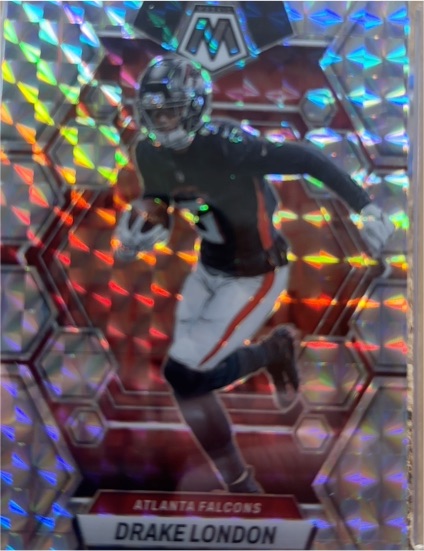 2023 Panini Mosaic #8 Drake London — front