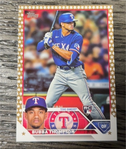 2023 Topps Series 2 #597 Bubba Thompson — front