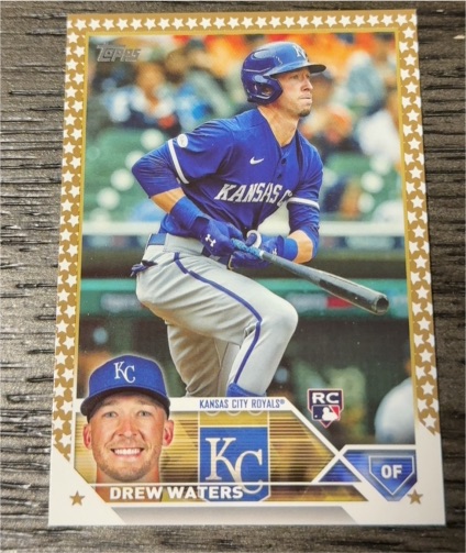 2023 Topps Series 2 #543 Drew Waters — front