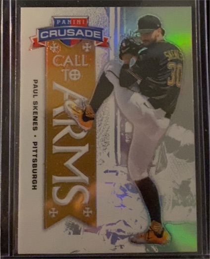 2025 Panini Crusade #18 Paul Skenes Call To Arms — front