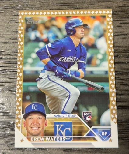 2023 Topps Series 2 #543 Drew Waters — front