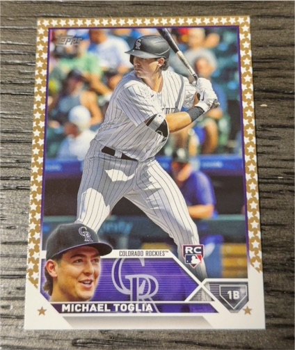 2023 Topps Series 2 #616 Michael Toglia — front