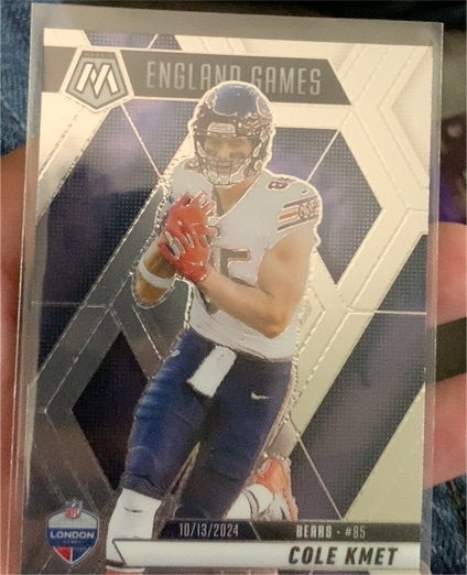 2025 Panini Mosaic #254 Cole Kmet — front