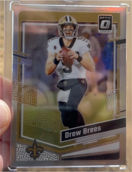 2023 Donruss Optic #135 Drew Brees — front