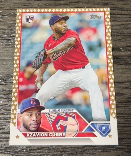 2023 Topps Series 2 #513 Xzavion Curry — front