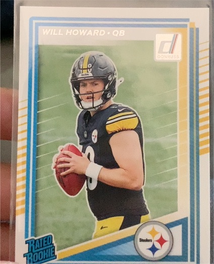 2025 Donruss #309 Will Howard — front