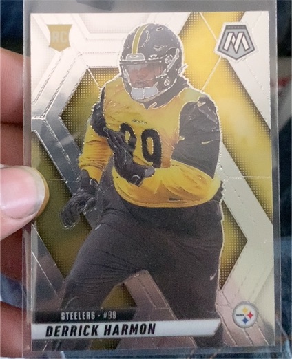 2025 Panini Mosaic #327 Derrick Harmon — front