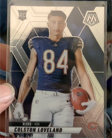 2025 Panini Mosaic #275 Colston Loveland — front