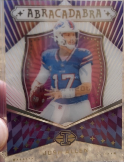 2024 Panini Illusions #8 Josh Allen Abracadabra — front