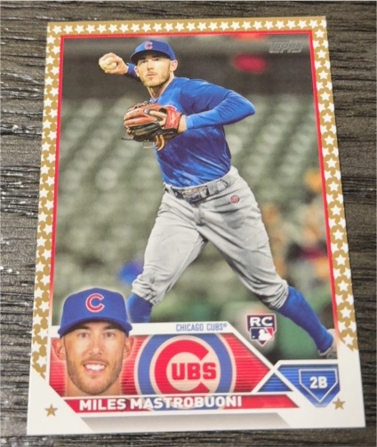 2023 Topps #592 Miles Mastrobuoni — front