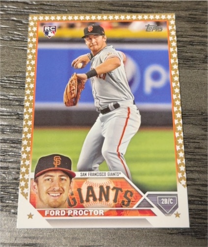 2023 Topps #472 Ford Proctor — front