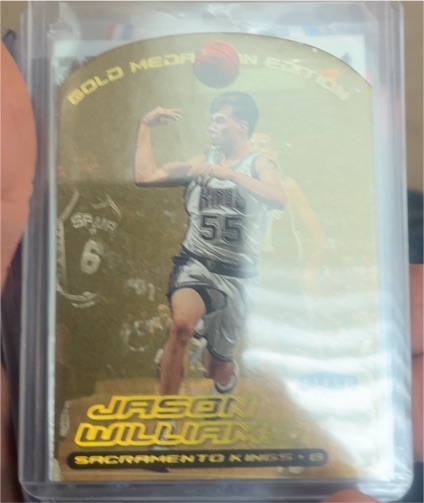 1999-00 Fleer Ultra Gold Medallion Edition #55G Jason Williams — front