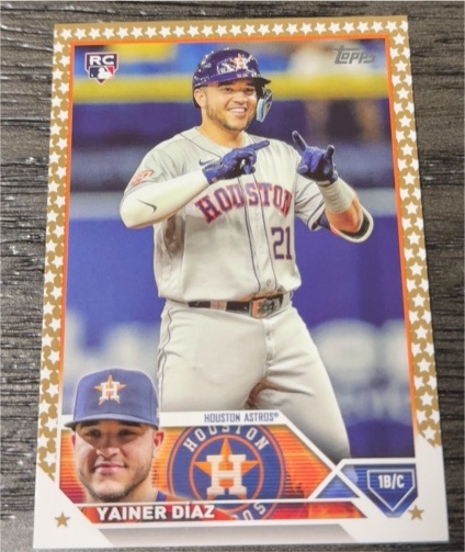 2023 Topps Series 2 #635 Yainer Diaz — front