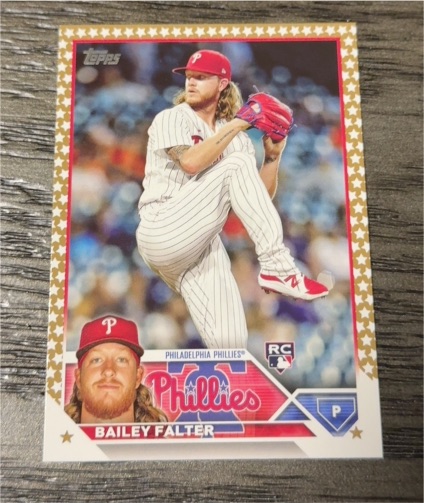 2023 Topps Series 2 #643 Bailey Falter Rookie Philadelphia Phillies — front