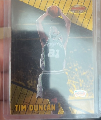 1999-00 Bowman's Best #30 Tim Duncan — front