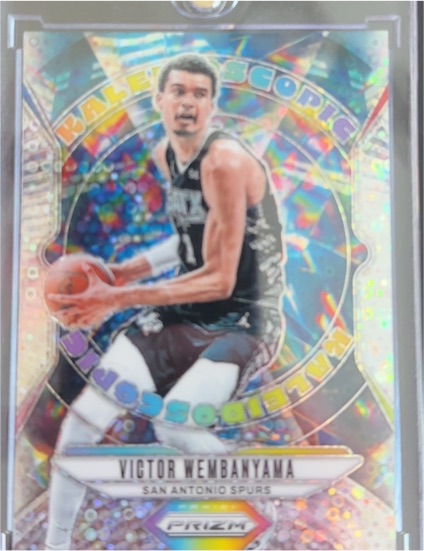 2024-25 Panini Prizm #20 Victor Wembanyama Kaleidoscopic — front