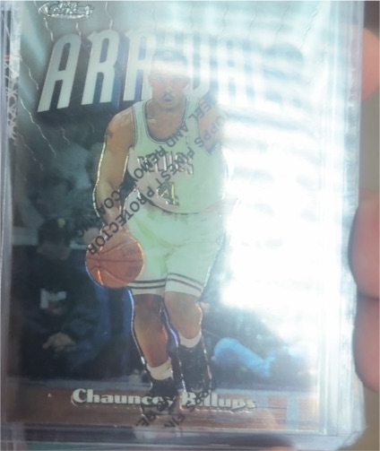 1997-98 Topps Finest #286 Chauncey Billups — front
