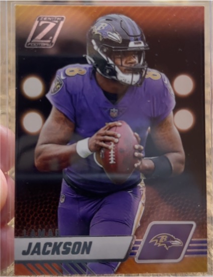 2023 Panini Zenith #8 Lamar Jackson — front