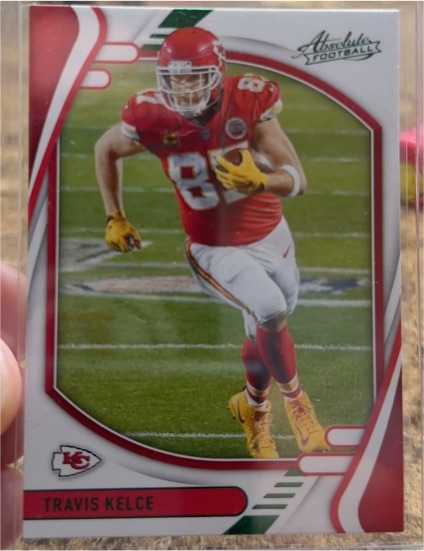2021 Panini Absolute Football #6 Travis Kelce — front