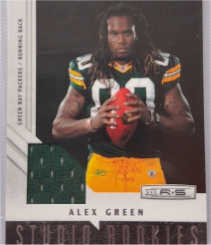 2011 Panini Rookies & Stars Studio Rookies #33 Alex Green — front