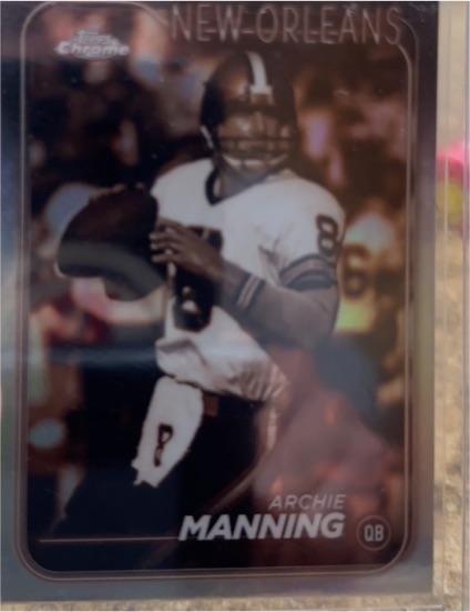2024 Topps Chrome #135 Archie Manning — front